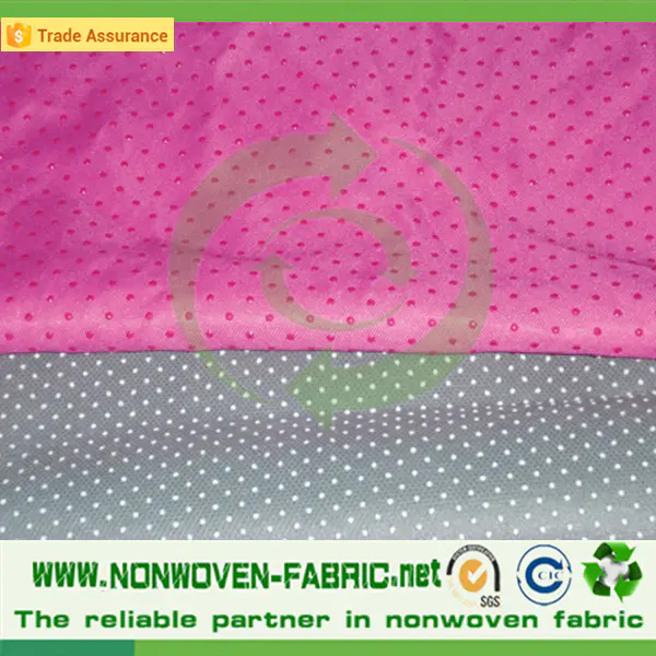 PP fabric home textile anti skid fabric , anti slip flooring