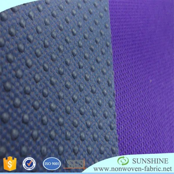 Nonslip pp non woven fabric for slipper material