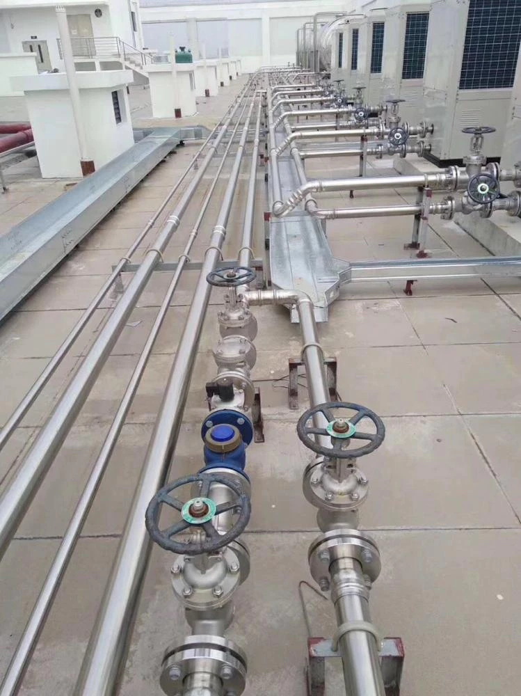 SS 304/316L stainless steel pipe application on drinking water/ construction/heating ventilation air condition