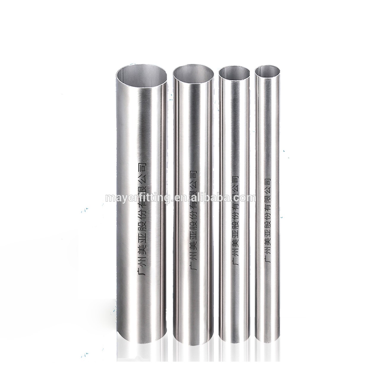 2B BA Mirror Finished cold rolled 316L 304 stainless steel pipe