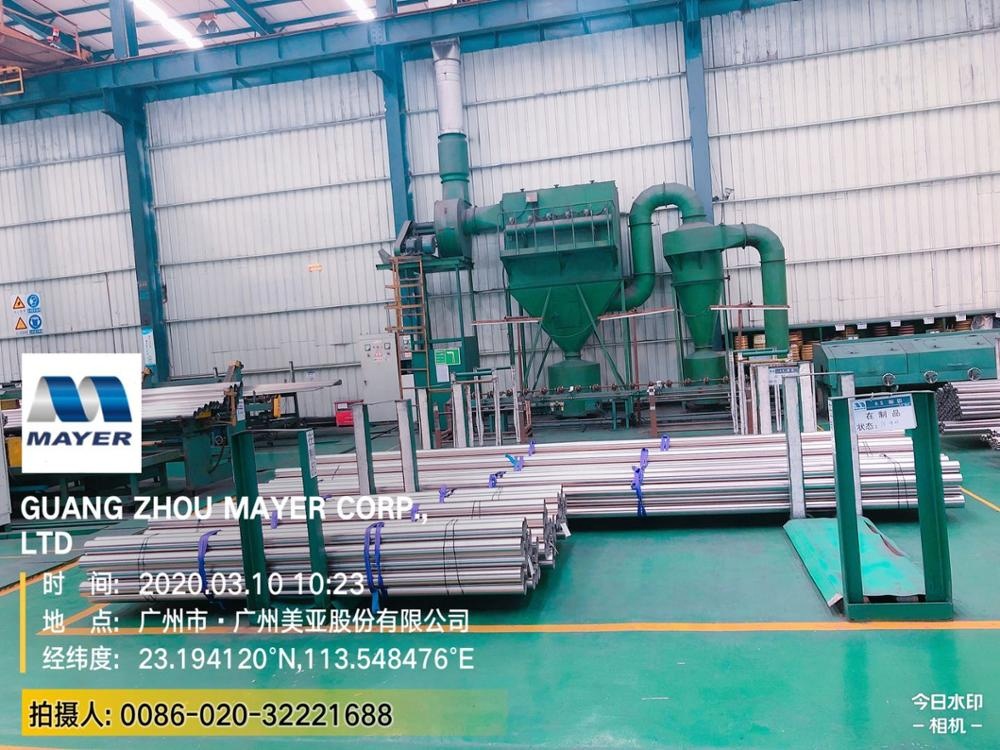 304/316L stainless steel pipe or welded fitting pipe application on machinery