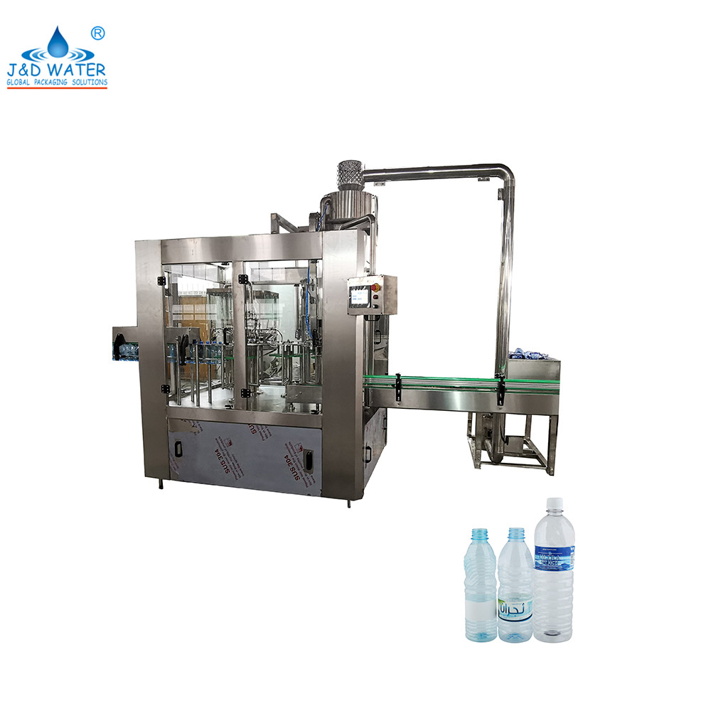 Automatic 500ml pet bottlesmall water bottling washing filling capping machine for mineral pure water