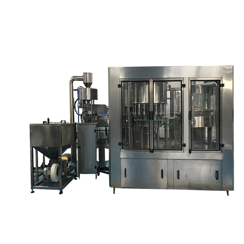 Automatic Alcohol Liquid Water 0.1-2L filling sealing machine plant