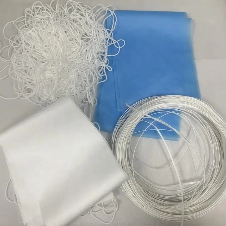 Disposable Surgical Face Mask Raw Material of Round Ear Elastic