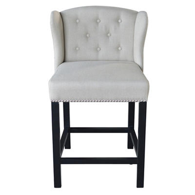 Antique Upholstered Wooden Bar Chair S2011-F05