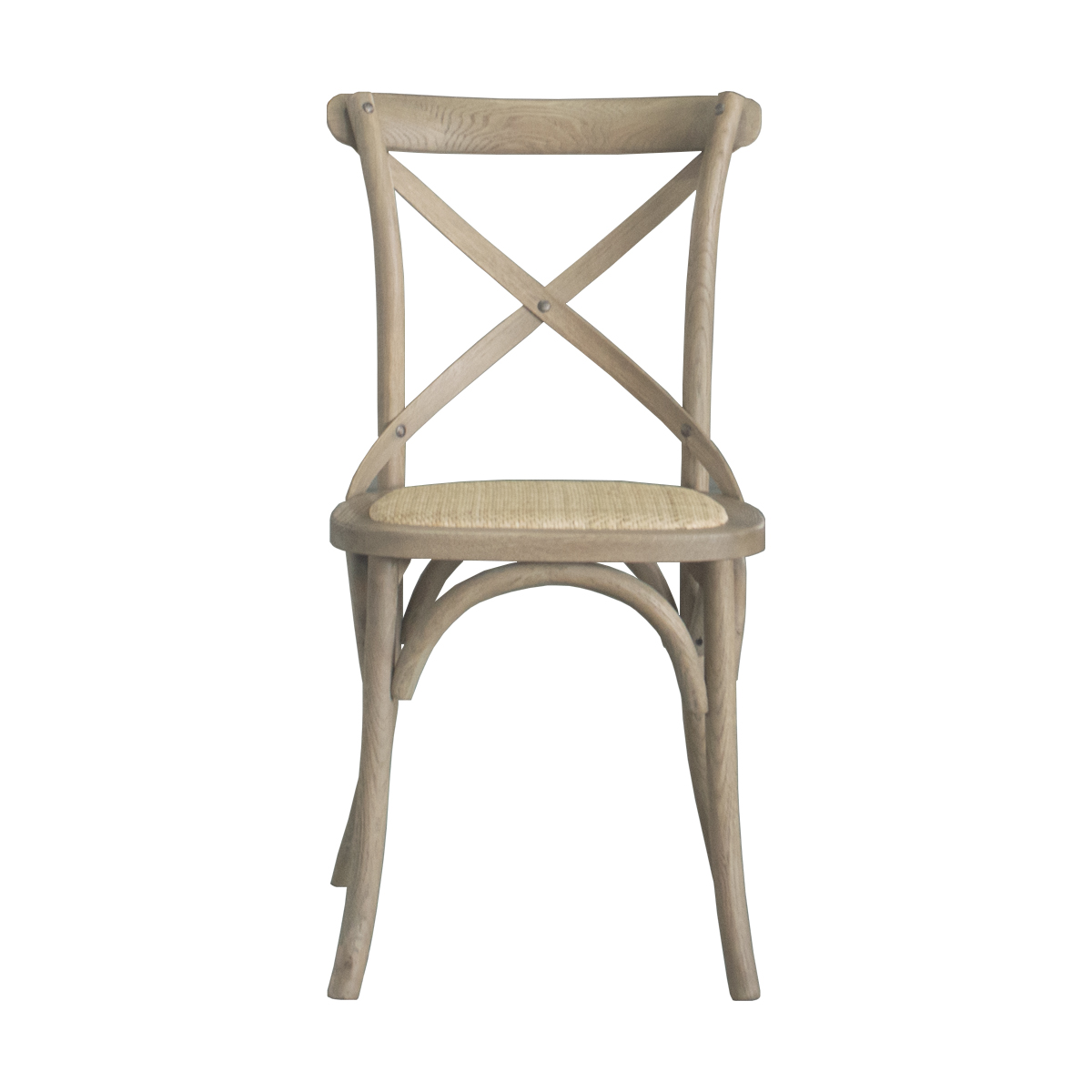French-style cross back dining chair ED-024