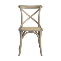 French-style cross back dining chair ED-024