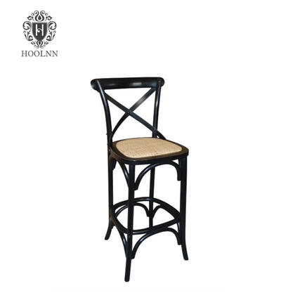 French Stylish Wooden Bar Chair Stool ED-018-4