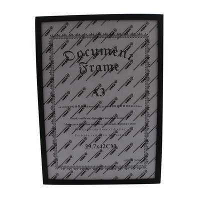 Make to order best price fashion black color wood picture frame