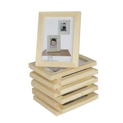 Vitalucks Custom European style wooden picture photo frame, home decoration wood modern picture frame