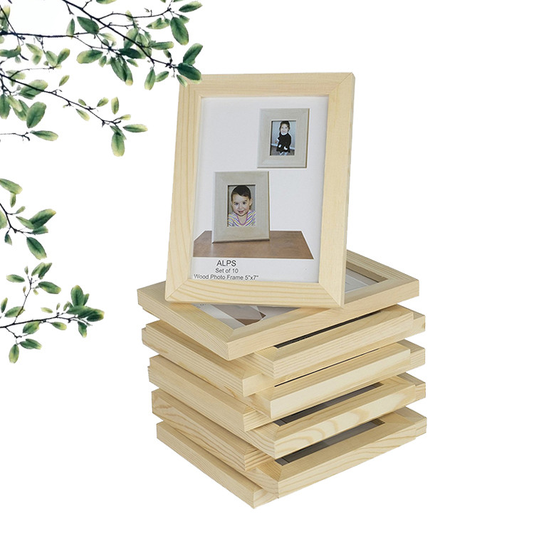 rustic style christmas decorative natural color delicate picture photo frame