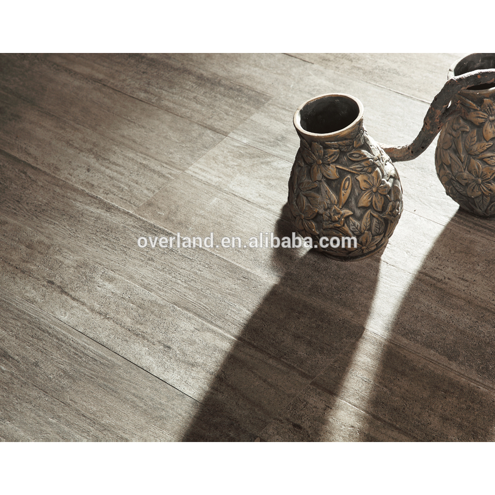 Concave Gray ceramic tile wood grain