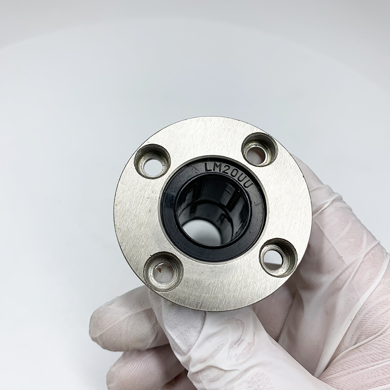 LMF 20LAUU round flange Linear Bearings for various industrial linear motion ball bearing
