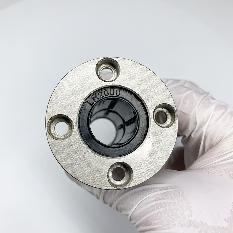 LMF 20LAUU round flange Linear Bearings for various industrial linear motion ball bearing