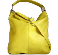 Design Women Soft Leather Hobo Handbag with Long Strap