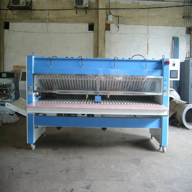 Folding machine,laundry machine for bedsheet flating