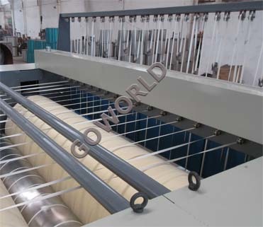 High performance chest--roller style flat ironer machine for Bolivia market