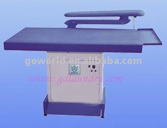 high grade vacuum laundry iron table,laundry equipment factory