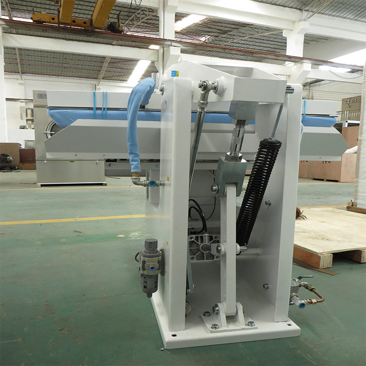 Pneumatic control laundry press industrial washing machine laundry machinery