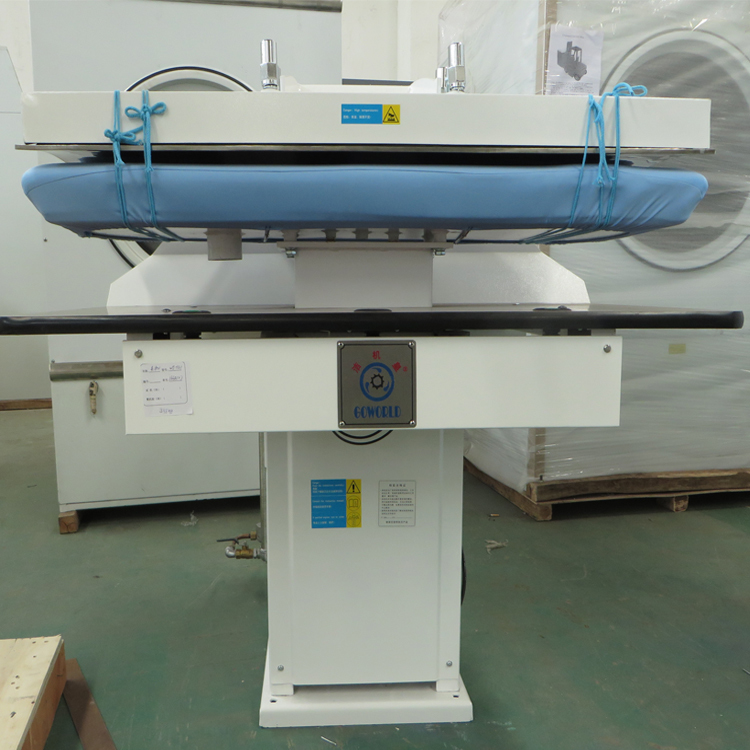 Pneumatic control laundry press industrial washing machine laundry machinery