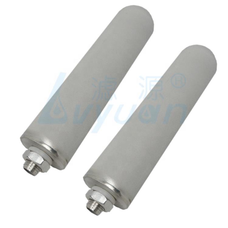 Guangzhou high quality custom microns 10/20 inch titanium microporous filters for housing cartridge filter replacement parts