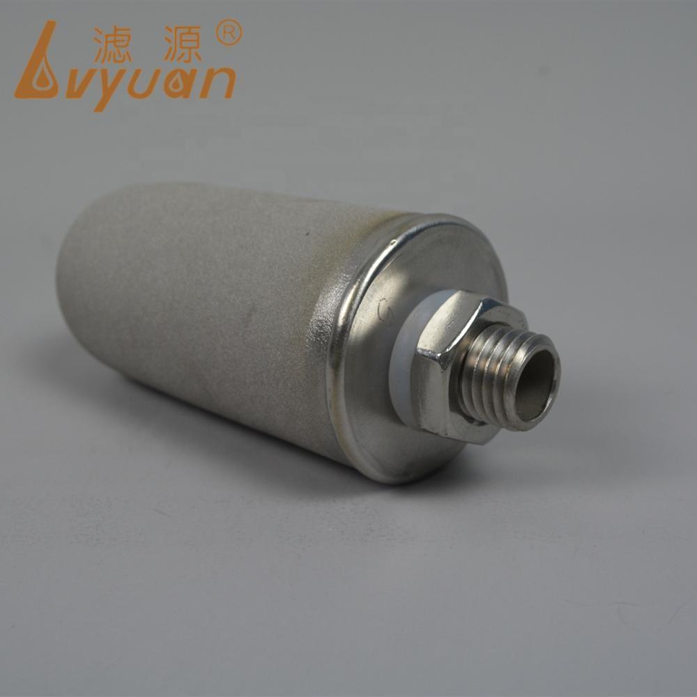 10 20 30 40 inch customized connector sintered titanium water filter cartridge for water filtration