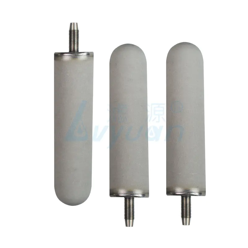 Customized Size10 20 30 40 Inch Sintered Titanium Powder Filter Cartridge