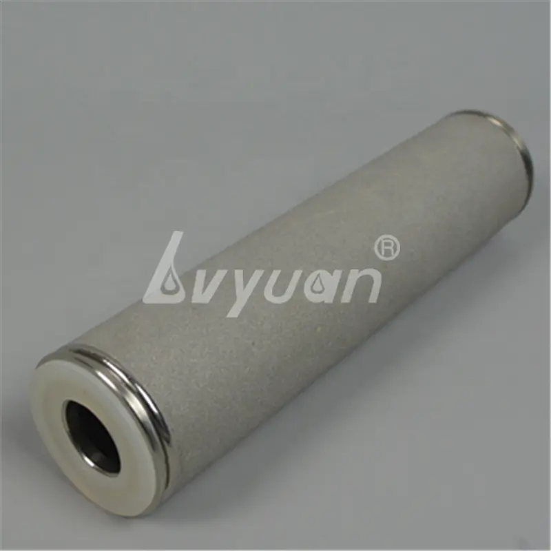 0.45 0.1 1 3 5 10 micron 0.22um Titanium Cartridge Filter with SS Filter Housing 10 20 30 40 inch for drinking water treatment