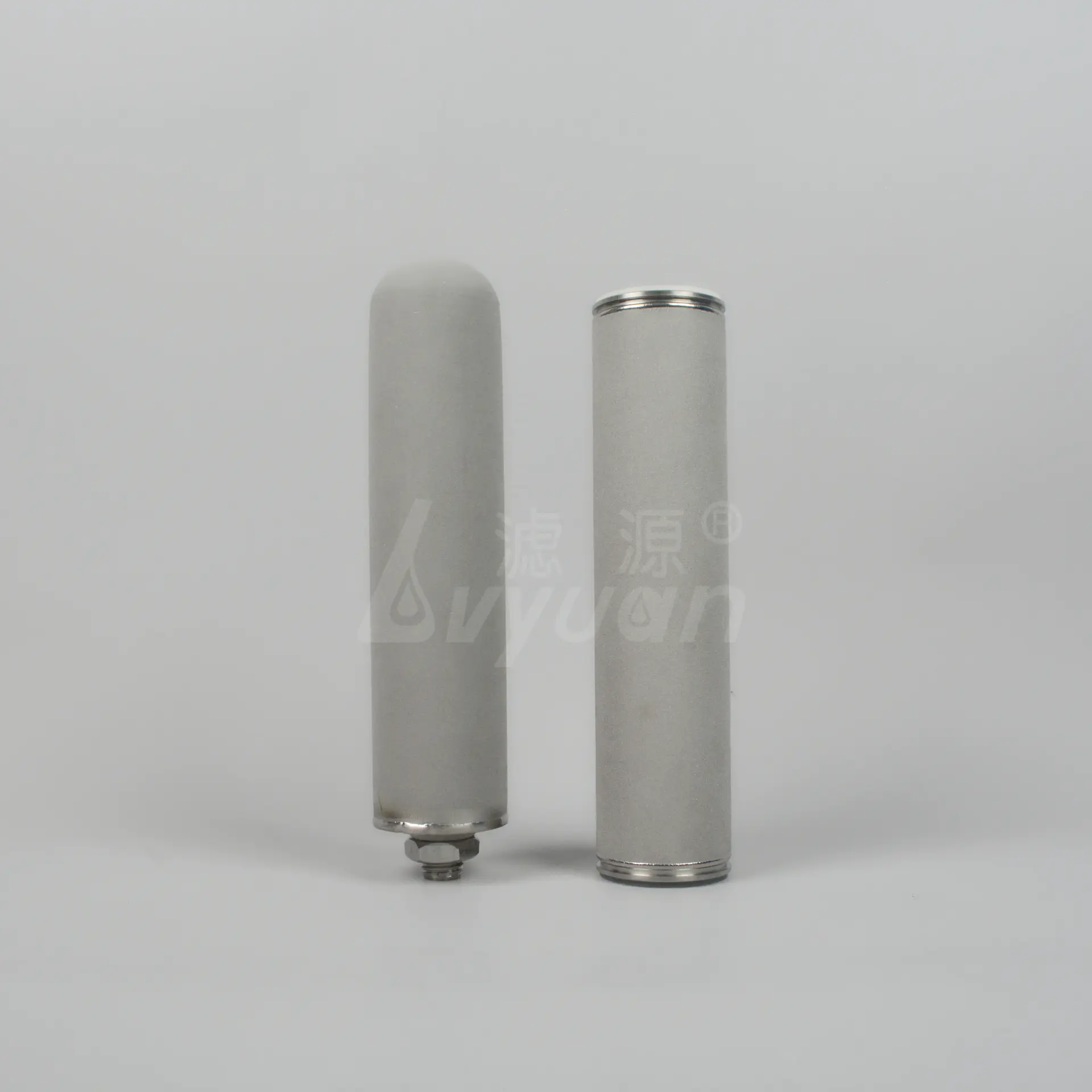200 micron sintered titanium water filter cartridge for industrial water filtration