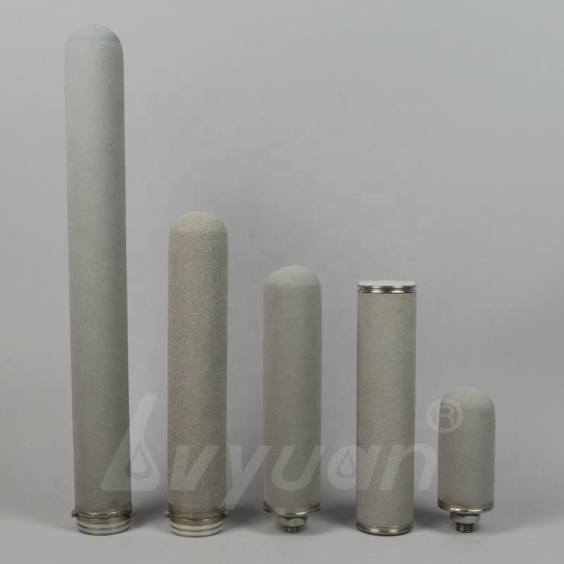 High Quality Cheap Price Titan water filter Cartridge Sintered Titanium 0.45 1 micron for Petrochemical pharmaceutical industry