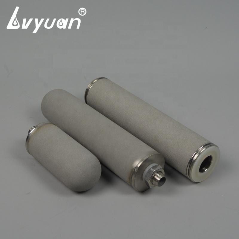 1 micron titanium porous sinter metal powder filter for stainless steel filter housing