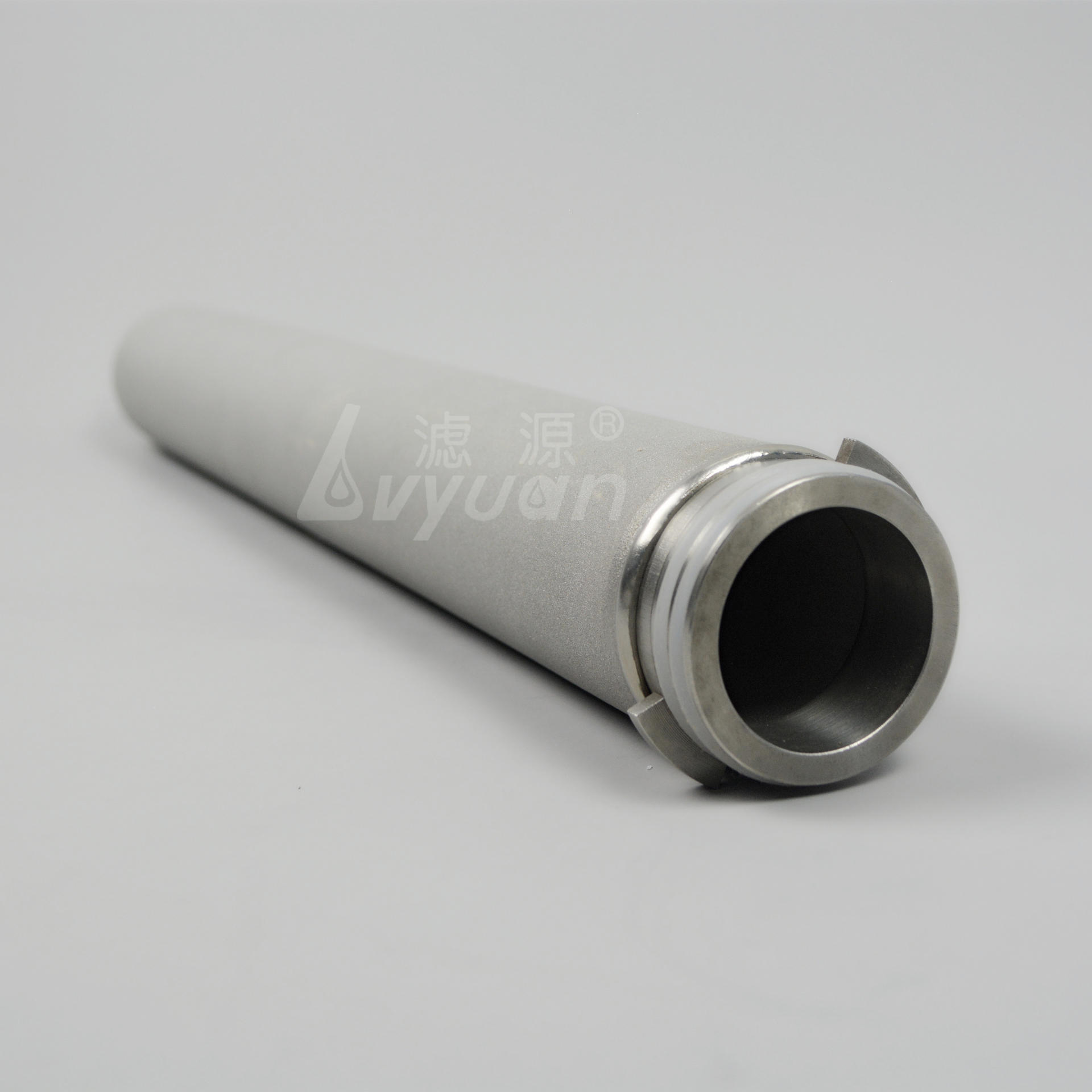 10 20 30 40 inch 5 Micron Porous Sintered Metal filter tube Titanium water Filter cartridge for filtration