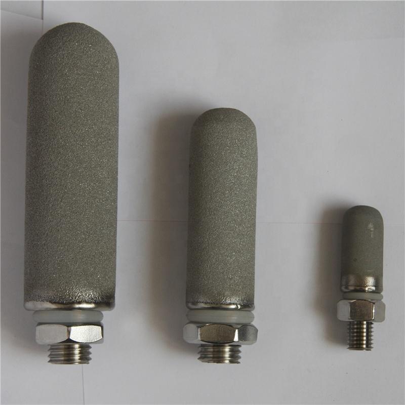 Screw Filter Micron porous Ti Titanium and stainless steel 316 filter cartridge