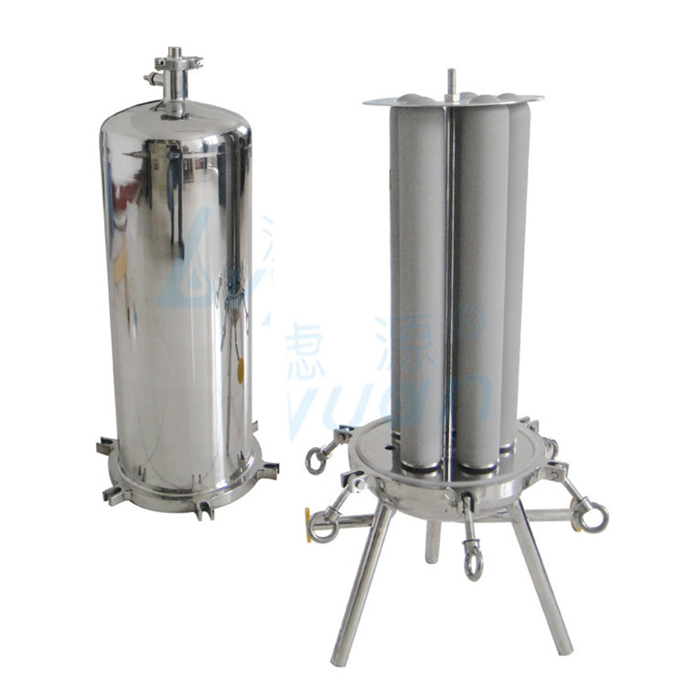 Guangzhou supply polished 10 inch titanium sintering filter for water types filtration