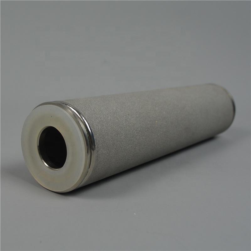 Sintered Titanium Metal Powder filter cartridge with DOE 222 226 adapter
