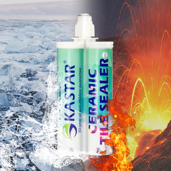 Easy To Clean Two-Part Water Resistance Colorfast Ceramic Sealant For Home Remodeling