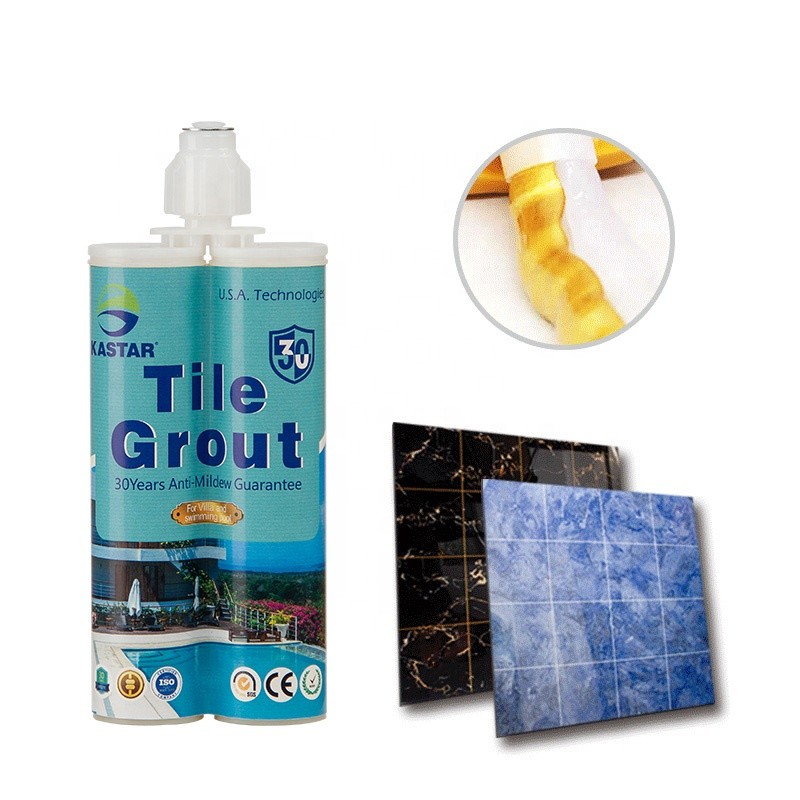 2-Part Innoxious Water Tight Mildew Proof Tile Grout Manufacturer For Home Remodeling