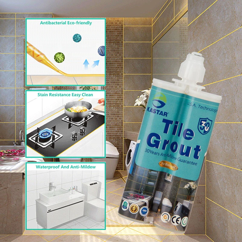 Double-Part No Harmful Water Tight Mildewproof Tile Grout Manufacturer For House Decoration