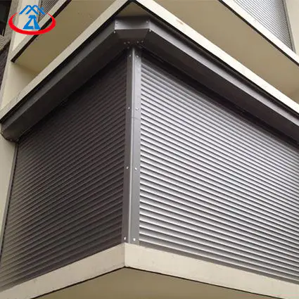 Electric Security Motorized Aluminum Roller Shutter Window