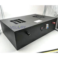 Custom voltage rechargeable 12v 200ah solar lithium ion battery 48v