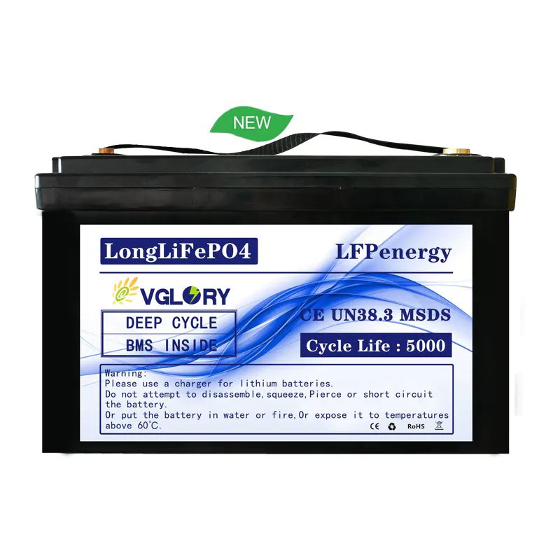 Full Bms Protection Rechargeable 24v 48v Lithium Solar 200ah Battery 12v