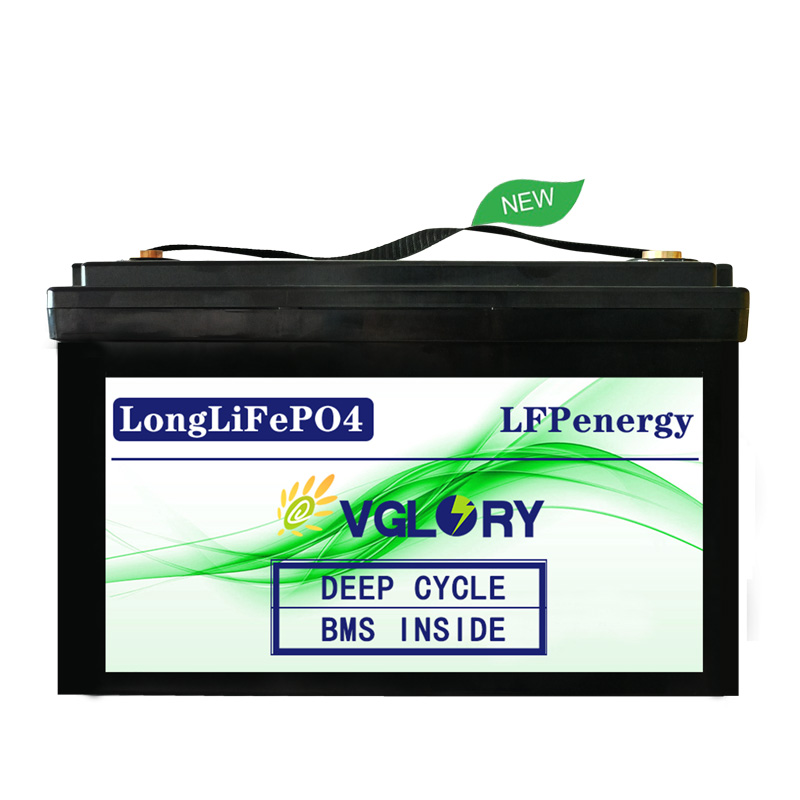 Free maintenance wholesale 24v 100ah 12v lithium solar battery