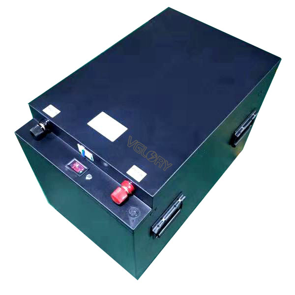 Pollution free deep cycle 24v 100ah solar lithium ion battery 48v