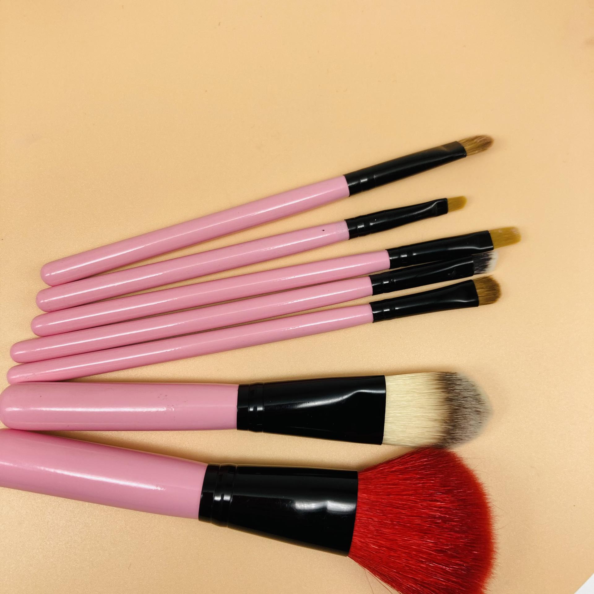 Professional Cosmetics Makeup BrushesHigh Quality Goat Hair A class Pony Hair colorful makeup brush set wholesale