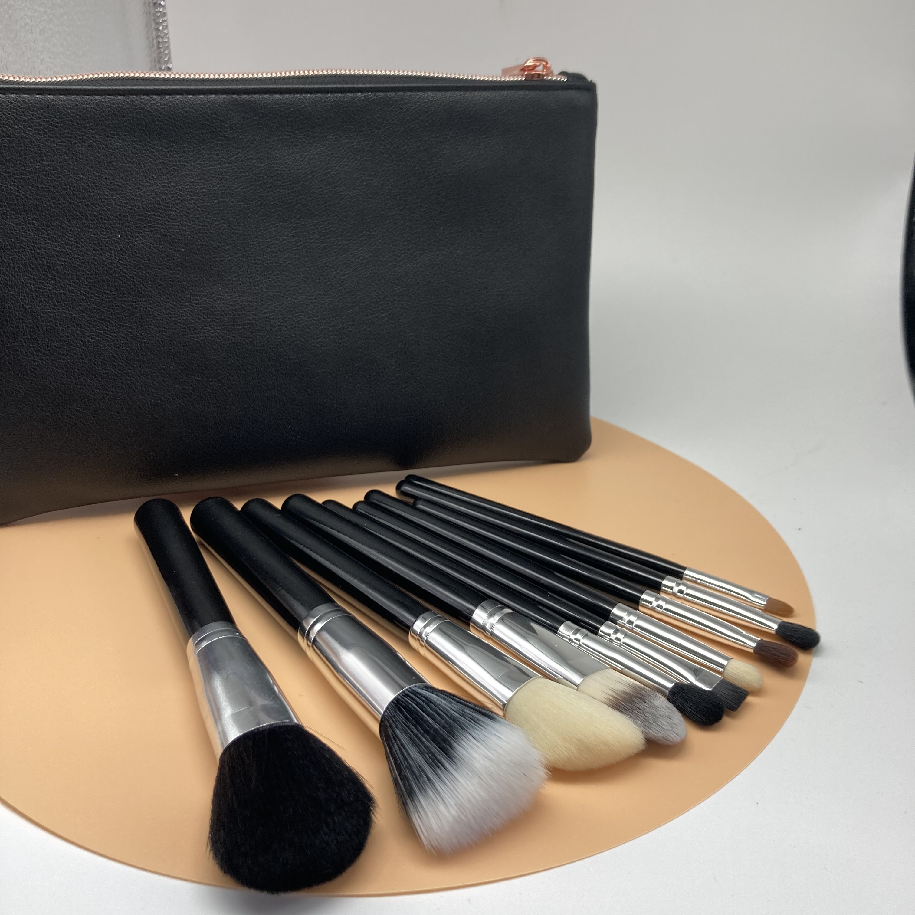 10pcs Best cosmetic brush set wholesale professional cosmetics makeup brush set