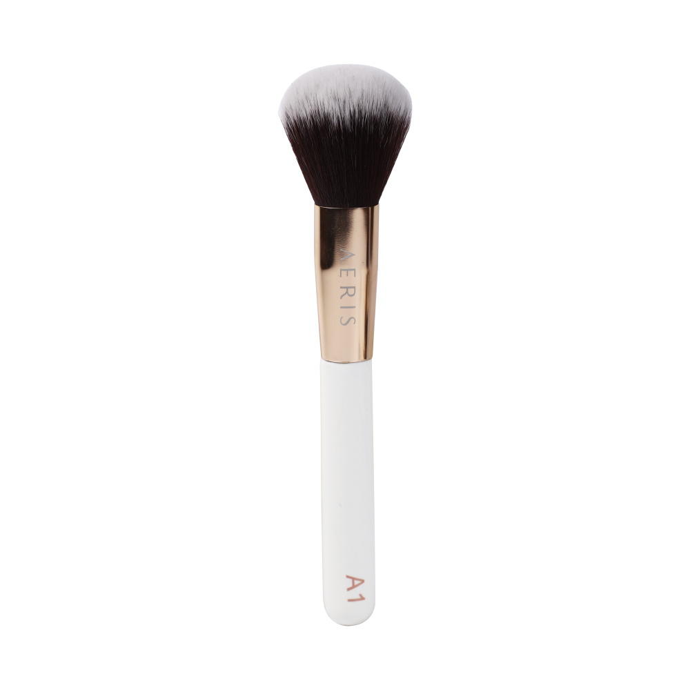 Pink professional eye shadow and face luxury makeup brush Vegan makeup brush set