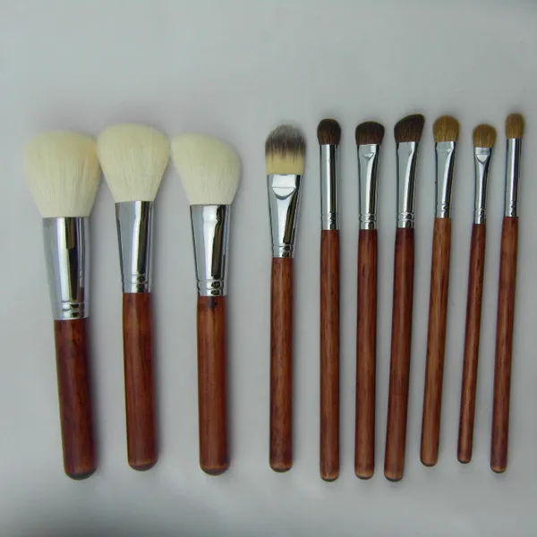 brush make set up Black Luxury Makeup Brush Set Kit Wholesale Wood Handle Private Label foundation Cosmetic makeup brushes