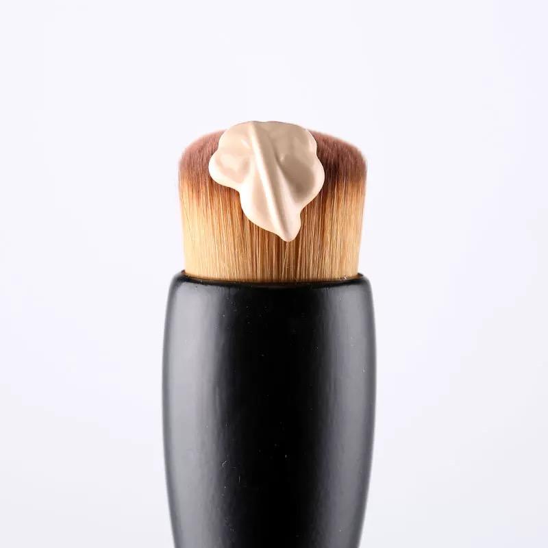 Luxury mini foundation brushes set single kabuki synthetic hair foundation makeup brush