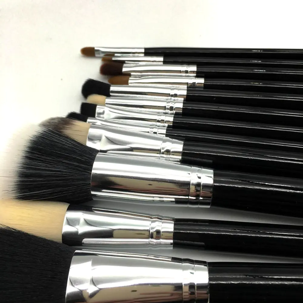 2019 Hot Sale 12pcs Classic Custom Logo Professional Wholesale Private label Makeup Brush Set