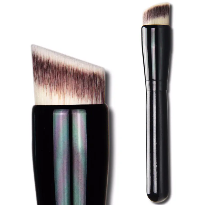 Luxury mini foundation brushes set single kabuki synthetic hair foundation makeup brush